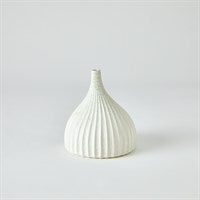 Dewdrop Vase White - Small