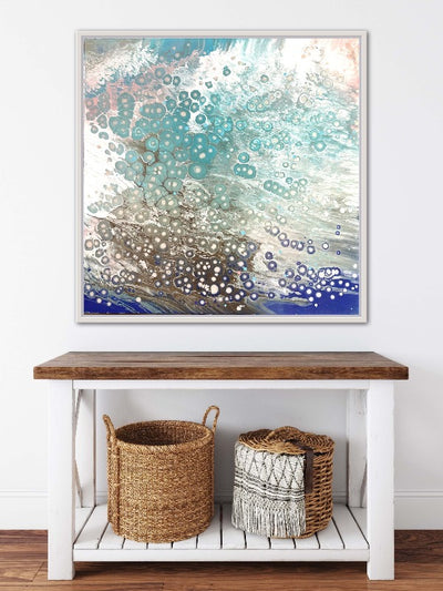 Blue Jellies - 36”W x 36”H