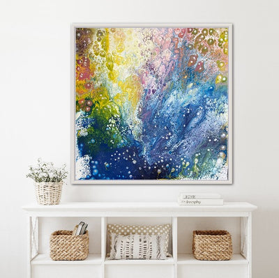 Colorful Jellies - 36”W x 36”H