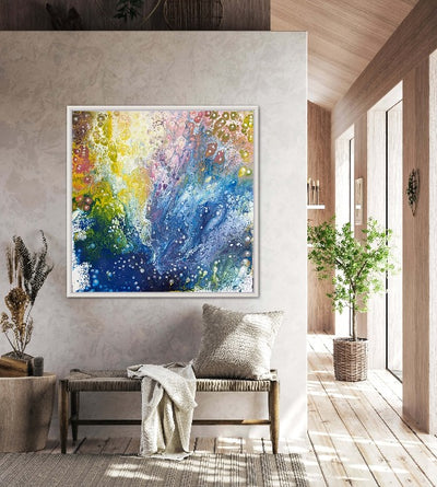 Colorful Jellies - 36”W x 36”H