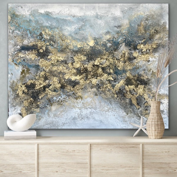 Golden Sky IV - 48”W x 60”H