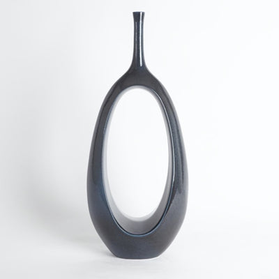 Open Oval Ring Vase Celestial - Small