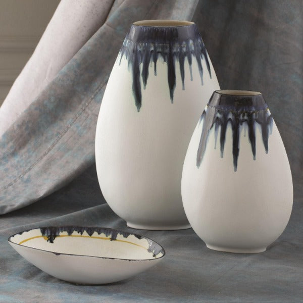 Glass Drip Vase - Large