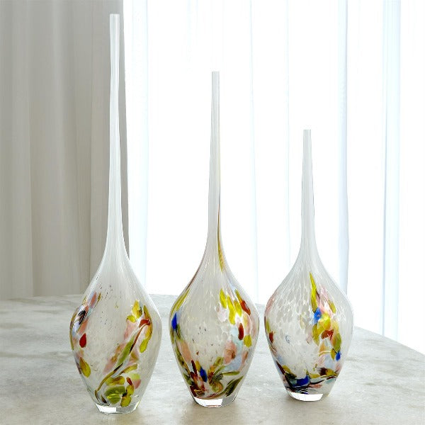 Long Stem Vase - Multicolor Small