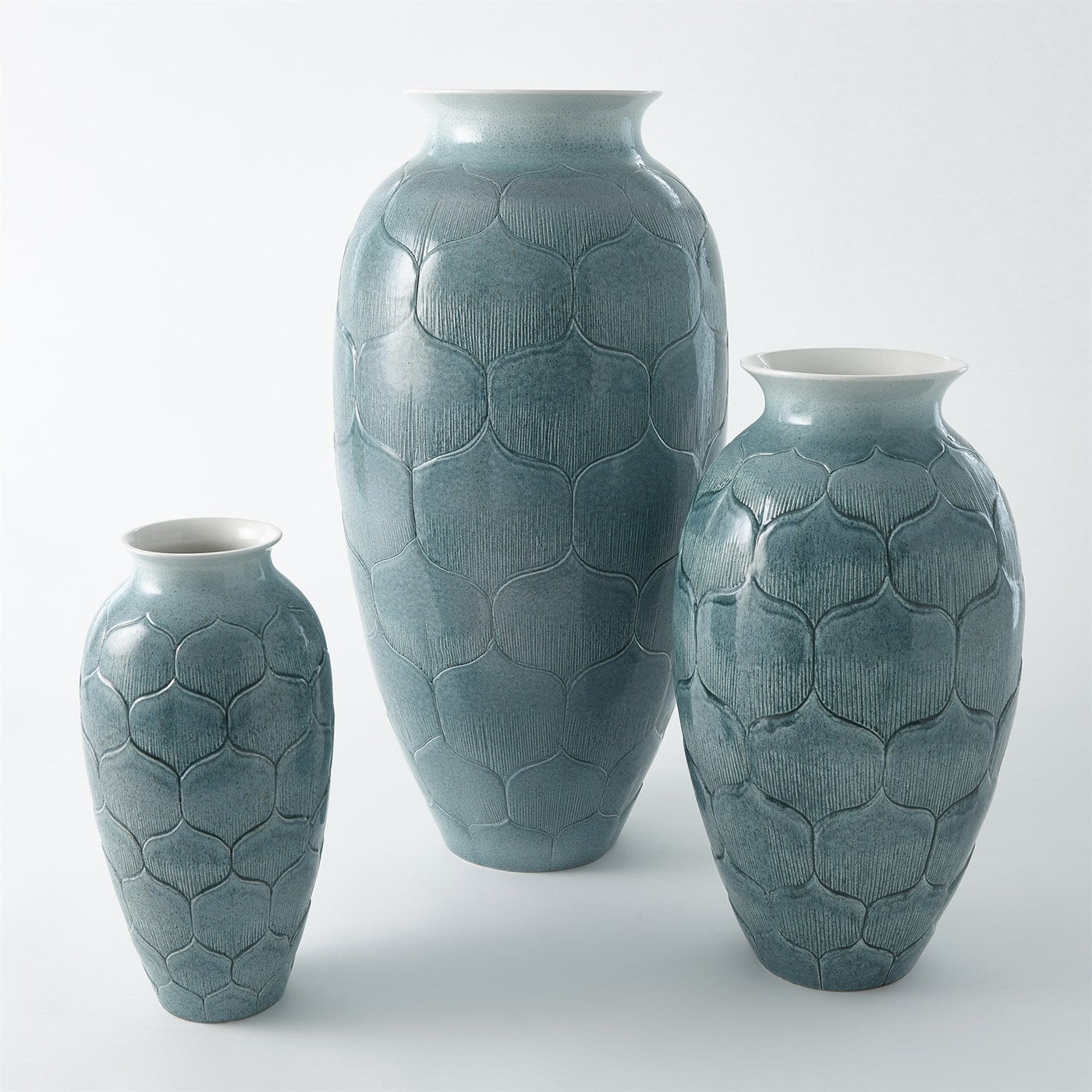 Lady Los Vase - Teal Large