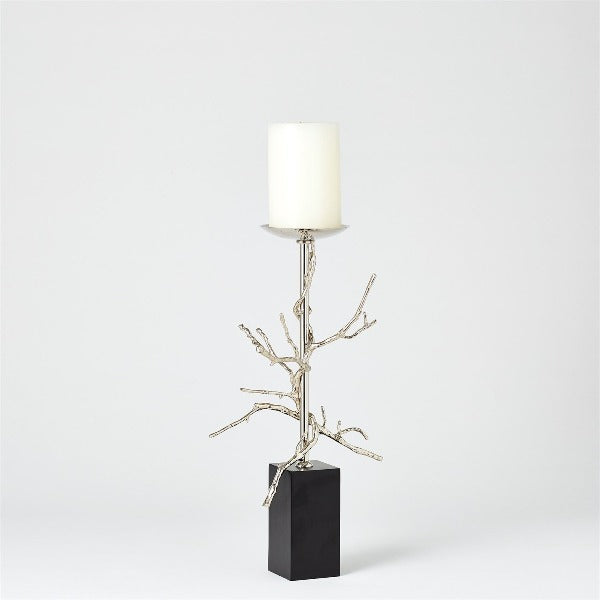 Twig Nickel Candleholders - Small