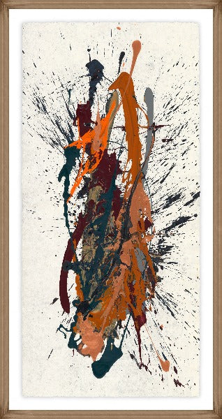 Dynamic Wall I - Natural Canvas Art