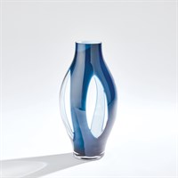 Fly Through Vase- Night Blue Medium