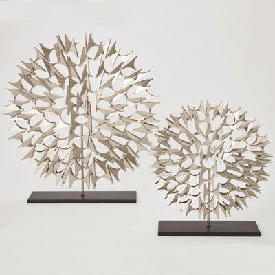 Cosmos Sculpture Large - Nickel