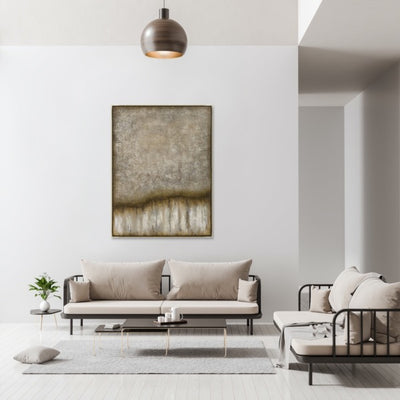 Golden Moonlight - Hand Painting