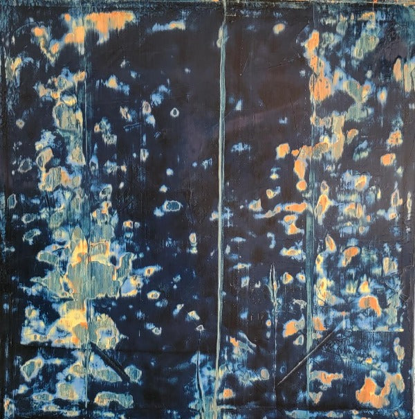 He Held In His Right Hand Seven Stars - 36”W x 36”H