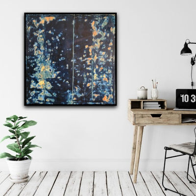 He Held In His Right Hand Seven Stars - 36”W x 36”H