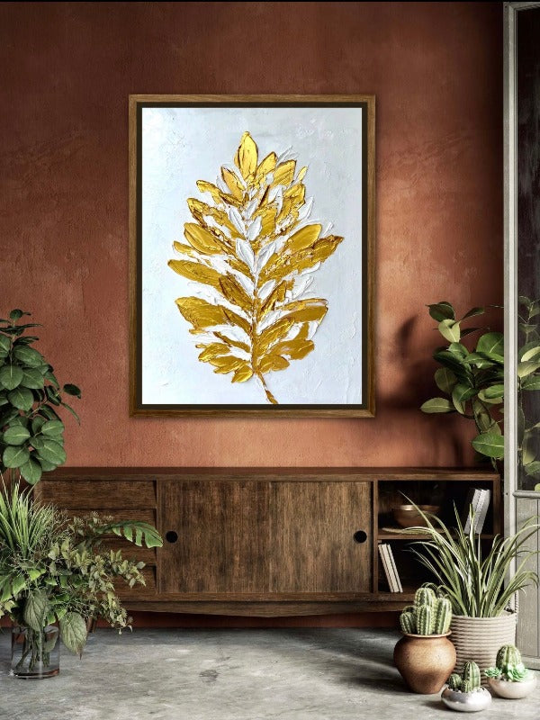 Golden Foliage - 30"W x 40"H