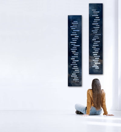 Peace & Harmony - 12"W x 60"H