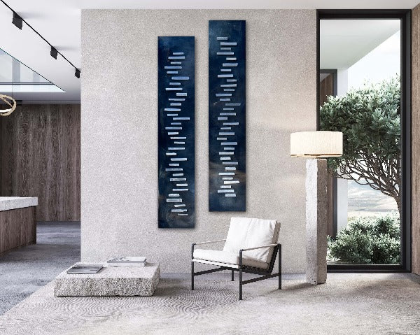 Peace & Harmony - 12"W x 60"H