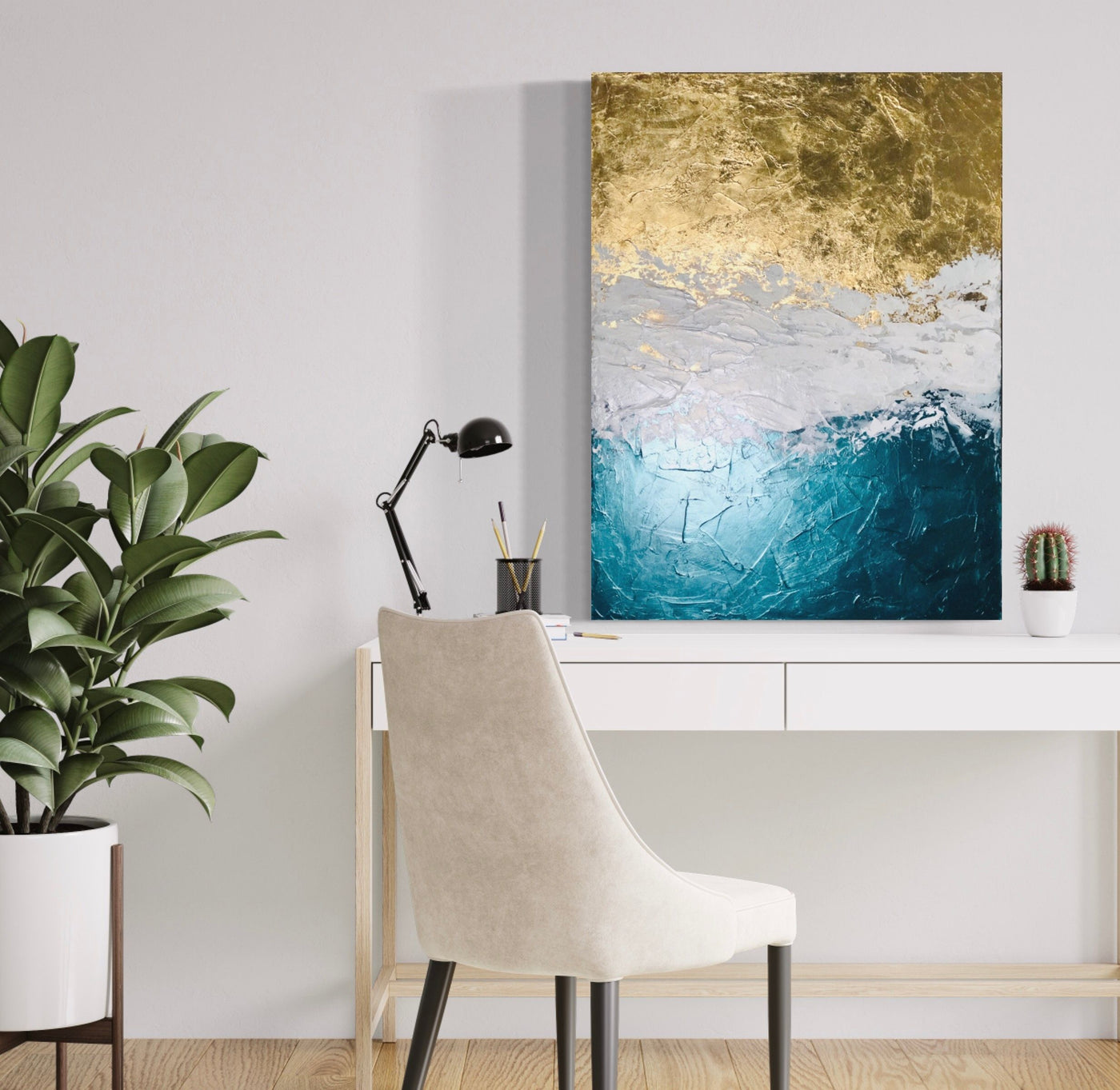Qingdao - 30"W x 40"H