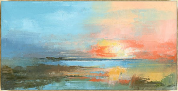Sunset On The Tidal Water II