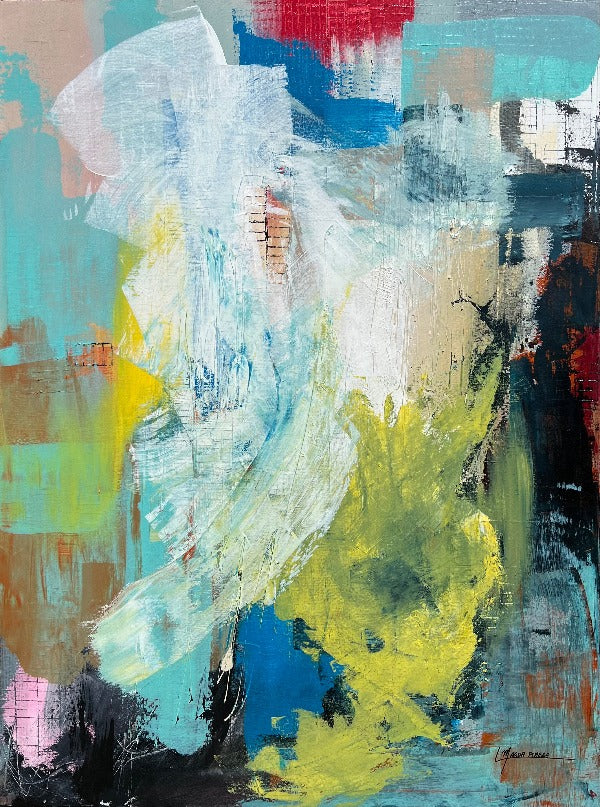 Clouds of Expression - 36”W x 48”H